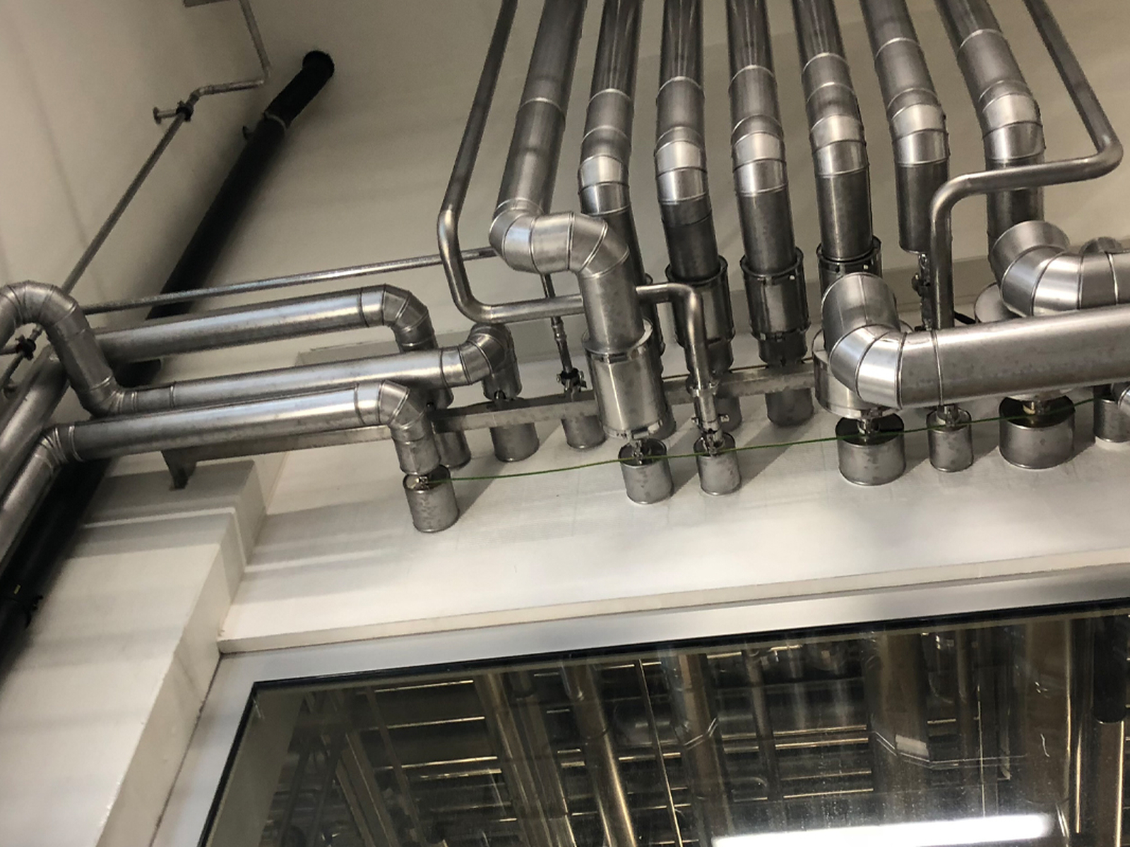 Erweiterung Sanitärinstallationen Anbau Lebensmittelproduktion